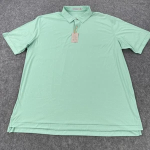 Peter Millar Poloshirt Herren 2XL grün Krone Sport federleicht Golf MS24EK92S - Bild 1 von 13