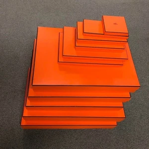 Hermes scatola vuota arancione confezione regalo lusso scatole regalo set di 11 autentiche - Foto 1 di 20