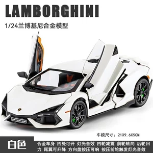 1:24 Lamborghini Revuelto Electroplaca Aleación Modelo Coche Juguete Diecast Juguetes de Metal - Imagen 1 de 30