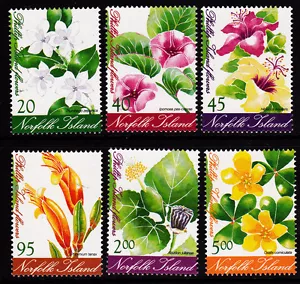 2002 Norfolk Island Phillip Island Flowers MUH Part I - Picture 1 of 1