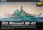 Academy 14222 1/700 USS Missouri BB-63 [MCP] Model Kit