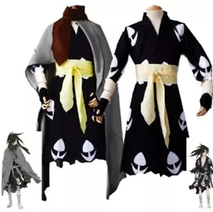 Anime Dororo Hyakkimaru Kimono Cosplay Aldult Unisex Mantello Kimono - Foto 1 di 11