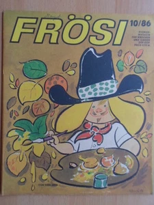FRÖSI 10 - 1986 (2) 2. Umschlag inklusive Basteleinlage Pioniermagazin Comic DDR - Picture 1 of 1
