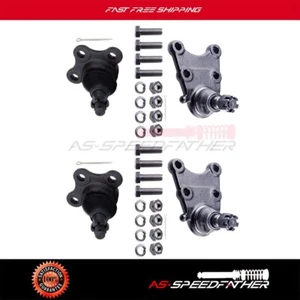 Front 2x Lower Ball Joints 2x Upper Ball Joints For 2001-2003 Isuzu Rodeo Sport - Picture 1 of 9