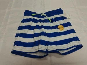 Cat & Jack Boys Striped Swim Shorts - Picture 1 of 2