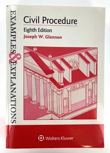 Examples and Explanations for Civil Procedure 8th Edition, Glannon ~STSI - Picture 1 of 2