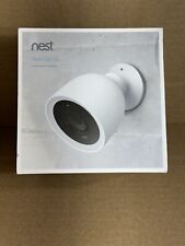 Google Nest Cam IQ Outdoor Security Surveillance Camera NC4100 White Box Opened