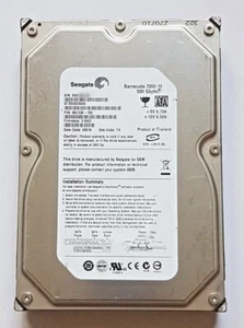 SEAGATE BARRACUDA 7200.10 500GB 7200U/min SATA II ST3500630AS 3.5'' TESTED - Picture 1 of 1