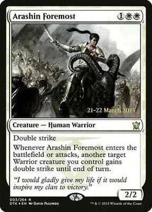 MTG - Arashin Foremost (PRM-PRE) FOIL - Picture 1 of 1