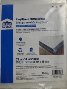 La borsa per materasso Project Source King Queen si adatta alla maggior parte della protezione 78"" x 14"" x 100 - Foto 1 di 12