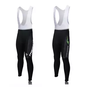 Merida Men's Cycling Bib Tights Gel Padded Cycling Long Bib Pants Lycra S-5XL - Picture 1 of 6