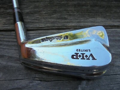 Macgregor V.I.P Limited Dual Sole Single 4 Iron Golf Club Right Hand Steel Shaft - Image 1 of 4