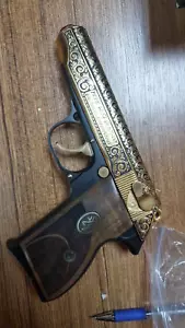 KSD Brand Browning 7,65 - PA FEG 63 Impugnature in noce compatibili a doppio controllo - Foto 1 di 1
