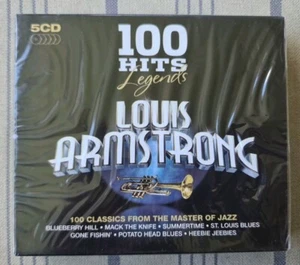 New Sealed 100 HITS LEGENDS LOUIS ARMSTRONG CD BOXSET - Bild 1 von 2