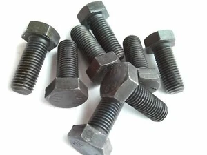 (4) M12-1.5 x 20 mm Metric Hex Bolts Grade 8.8 Carbon steel - Picture 1 of 1