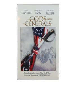 VHS Gods and Generals 2 Tape Set 2003 Robert Duvall New Sealed - Picture 1 of 3