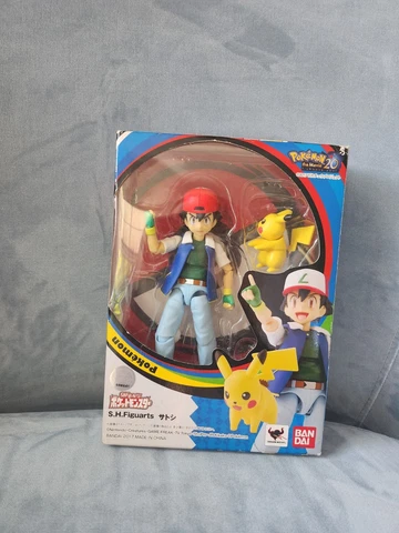 Bandai S.H. Figuarts Pokemon Ash Ketchum & Pikachu Action Figure Cover