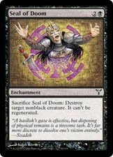 Seal of Doom PL MTG Dissension Magic 2B3