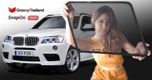 6 PCS FIT BMW X3 F25 SUN SHADE EMBEDDED MAGNET - Picture 1 of 8