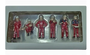 para FLOZ Construcción Sitio Escena Accesorio Trabajador 6 Figuras un Set Rojo Modelo 1:50 - Imagen 1 de 1
