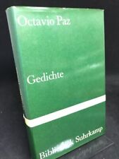 Paz, Octavio: Gedichte. Spanisch und deutsch.  (= Bibliothek Suhrkamp Band 551).