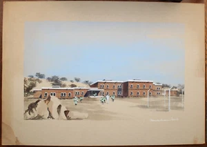 1977 Original Watercolour on Board Alexander Duncan Bell 75cm x 52.5cm Scotland - Picture 1 of 20
