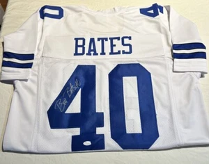 Camiseta deportiva personalizada firmada por Bill Bates autografiada por JSA talla XL CERTIFICADA - Imagen 1 de 1