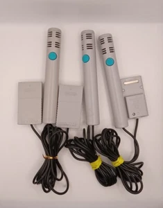 Nintendo GameCube Microphone Lot Of 3 - Untested - Good Condition - Picture 1 of 1