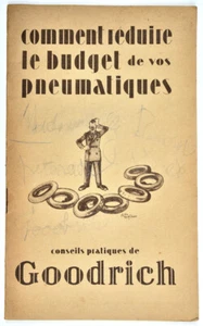 Brochure, Conseils pratiques PNEUS GOODRICH. Années 20. - Picture 1 of 2