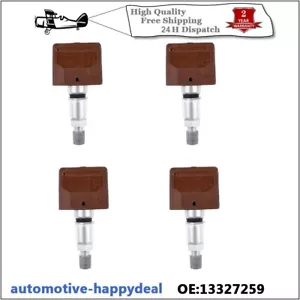 4X TPMS Tyre Pressure Sensor 13327259 For ASTRA J CASCADA INSIGNIA SAAB 93 95 - Picture 1 of 7