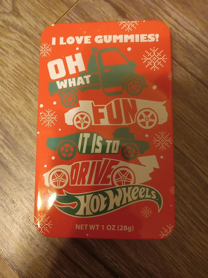 Hot Wheels Collectors Tin 2024 Navidad Foto 1 de 2