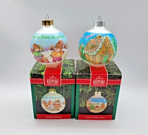 2 Markenzeichen Ornamente - von unserem Zuhause zu Ihrem 1992 & 1991 Extra Special Friends - Bild 1 von 2