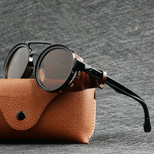Lentes Redondos Rave Steampunk Goggles Protección Lateral Rave Retro –  vogueti