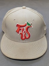 Fort Wayne Tin Caps Hat Cap Fitted 7-1/4  Minor League Baseball New Era 59fifty