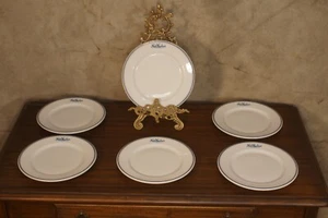 Antike Porzellan Restaurantgeschirr Teller New Haven Hotel O.P. Syracuse Chine E-10 - Bild 1 von 8
