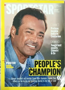 REVISTA INDIA THE SPORTSTAR ENERO 2024 LEANDER PAES, ODI MUJER, INDIA VS SUR - Imagen 1 de 9