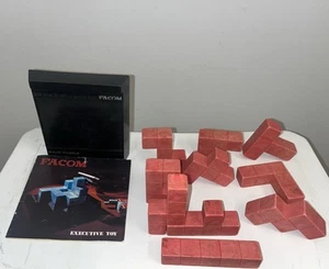 Vintage 1970s Tenyo Co Facom Solid Puzzle - Picture 1 of 7