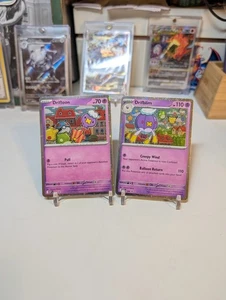 Difloon MEP005, Drifblim MEP006 Checklane Exclusive Cosmos Holo Promo Near Mint - Picture 1 of 2