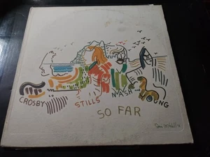 Crosby, Stills, Nash & Young – So Far HITS VG Original Atlantic Record 1974 OHIO - Picture 1 of 3