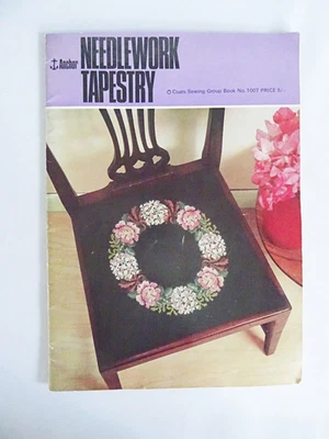 Vintage Needlewwork Tapestry Pattern Designs 1960s Booklet Original Anchor 60s - Image 1 of 4