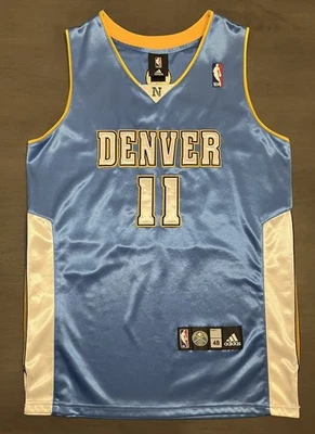 Adidas Denver Nuggets Chris Andersen #11 Sewn Jersey NBA Basketball size 48 - Image 1 of 4