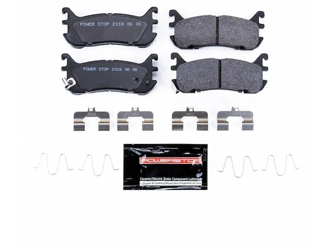 后刹车片套装适用于 1995 - 1998 年马自达 Protege 1996 1997 RP687ZX — 第 1/1 张图片