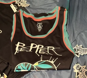 Pepper Reggae Band Black Jersey M - Picture 1 of 5