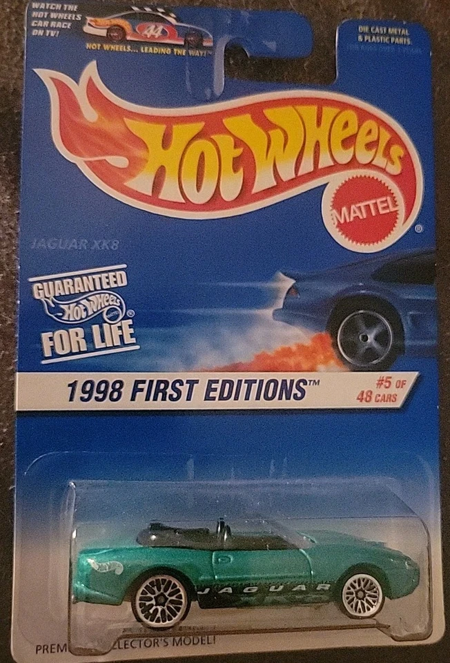 Hot Wheels 1998 first editions #5 of 48 cars Jaguar XK8 - Image 1 of 1