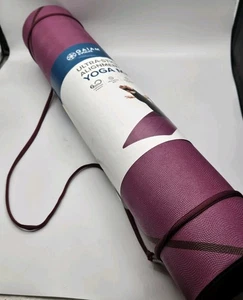 Ultra-Sticky Alignment Yogamatte, Fuchsia, 6 mm Stärke, aus PVC - BRANDNEU - Bild 1 von 6