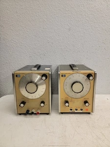 (2) HP 204C OSCILLATOR - Hewlett Packard Untested As Is 👁  - Picture 1 of 18