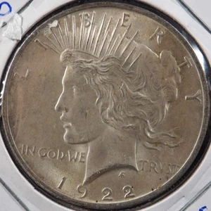 1922 P Peace Silber Dollar Stempelglanz (MS) - SKU 196US - Bild 1 von 2