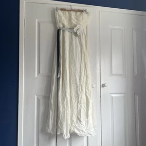 Coast Dress Size 12 Maxi Dress Ivory Wedding Prom - Picture 1 of 16