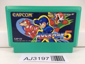 AJ3197 Rockman 5 Megaman Nintendo Famicom NES Japan