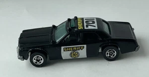 1977 Hot Wheels Black & White Sheriff Car - Picture 1 of 5